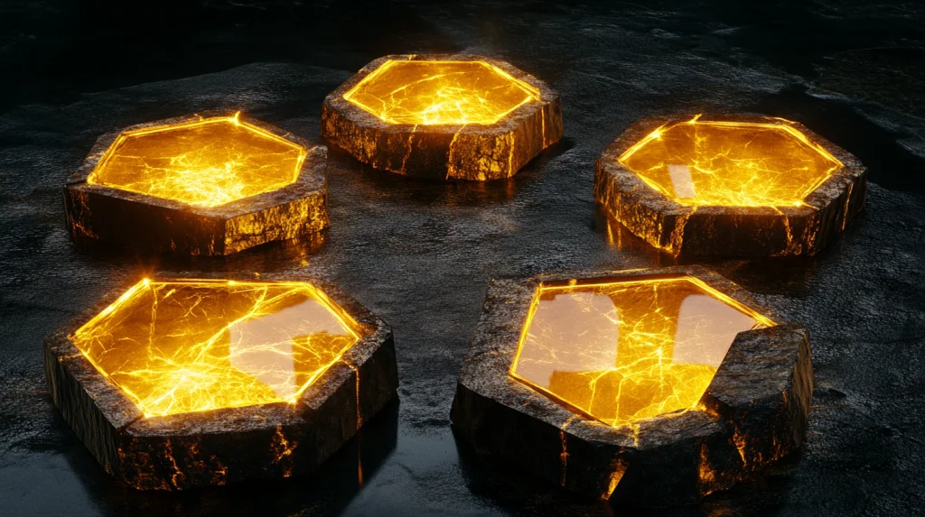 Security headers audit — shield icon over a network diagram